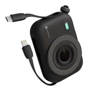 Portronics Power Shutter 10000mAh 15W Magnetic Wireless Fast Charging Powerbank (Black)