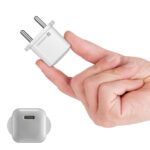 Portronics Adapto 20 Lite Smallest 20W GaN Wall Charger (White)